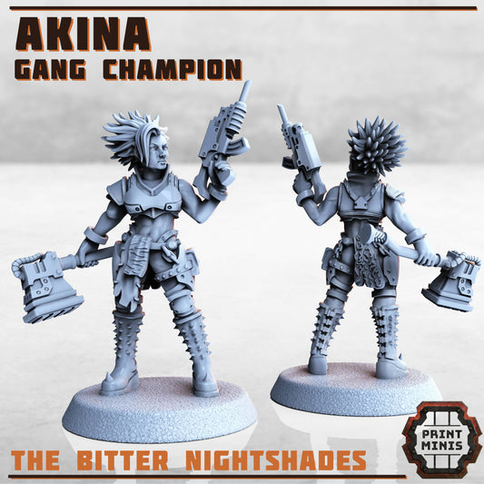 Bitter Night Shade Akina - Gang Champion