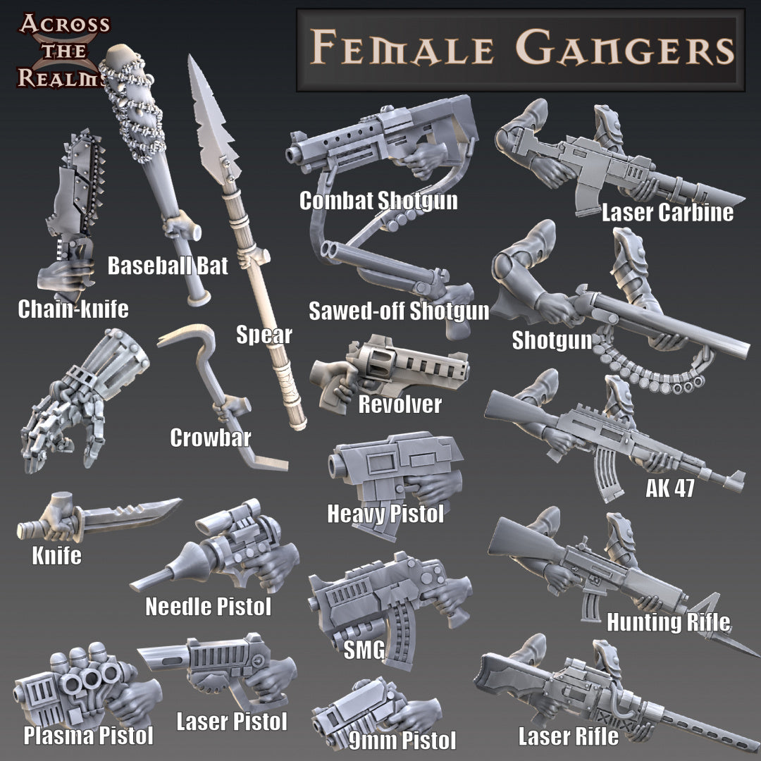 Female Gangers (Modular) by Across the Realms