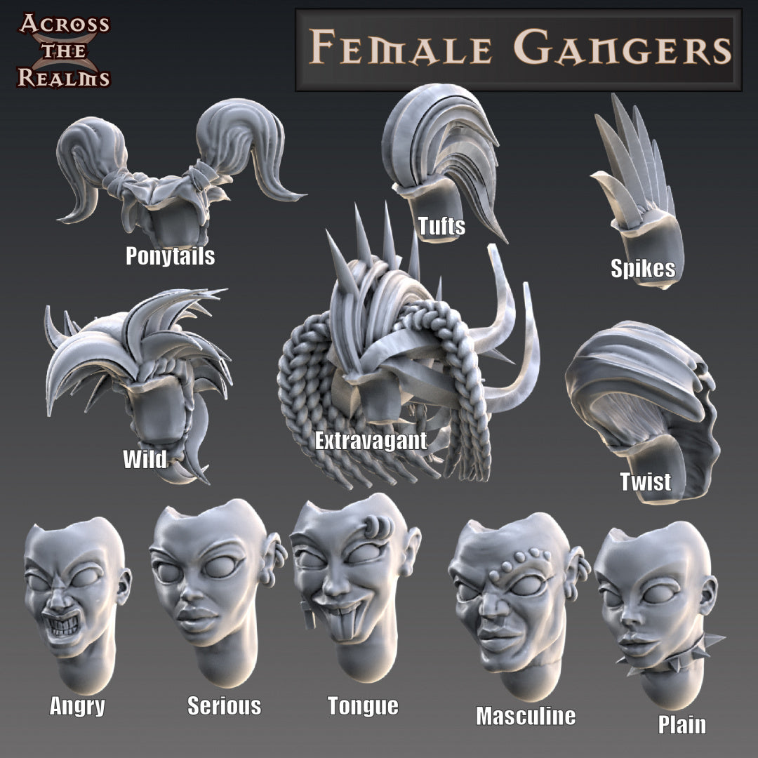 Female Gangers (Modular) by Across the Realms