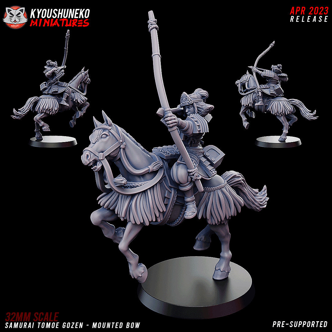 Samurai Tomoe Gozen Mounted Archer