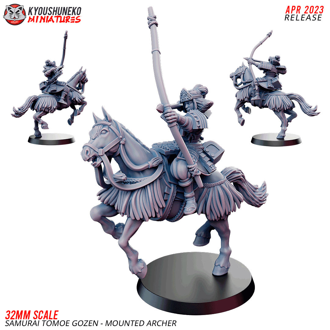 Samurai Tomoe Gozen Mounted Archer