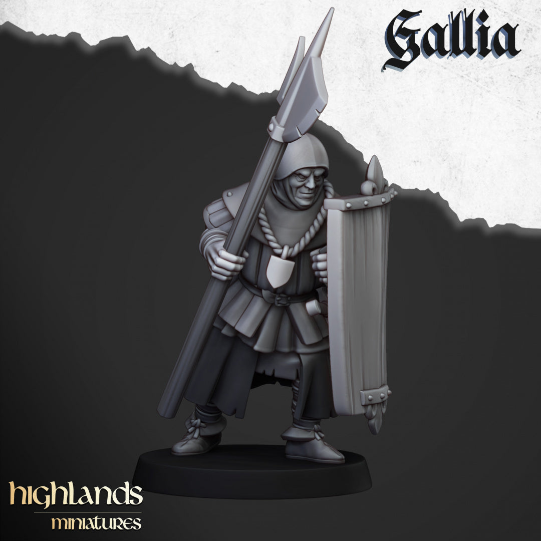 Gallia Men at Arms by Highlands Miniatures