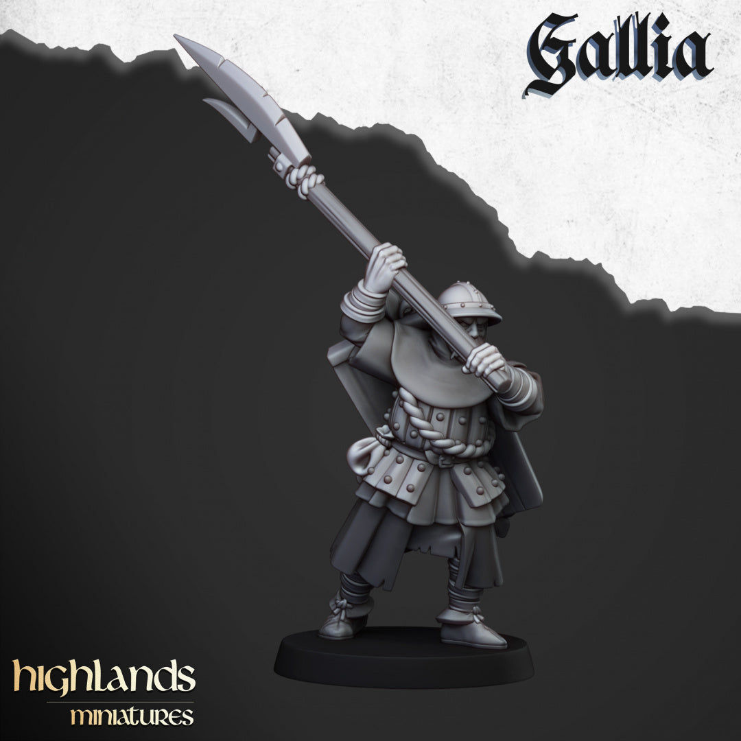 Gallia Men at Arms by Highlands Miniatures