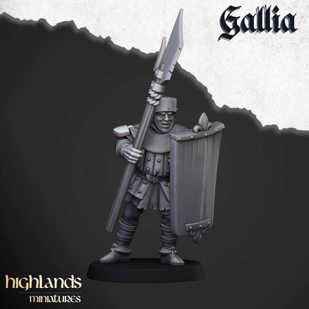 Gallia Men at Arms by Highlands Miniatures