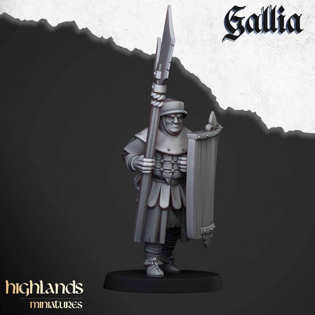 Gallia Men at Arms by Highlands Miniatures