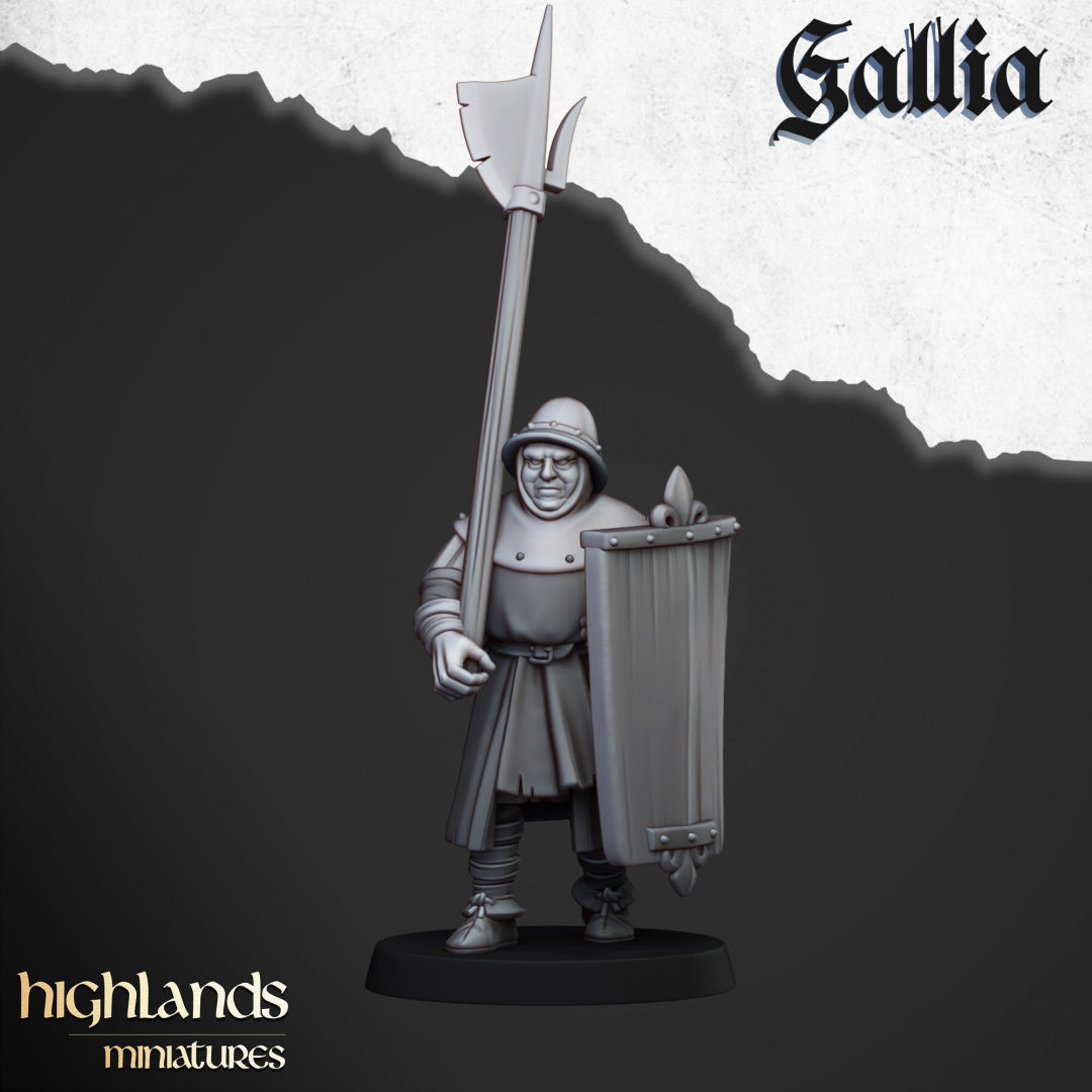 Gallia Men at Arms by Highlands Miniatures