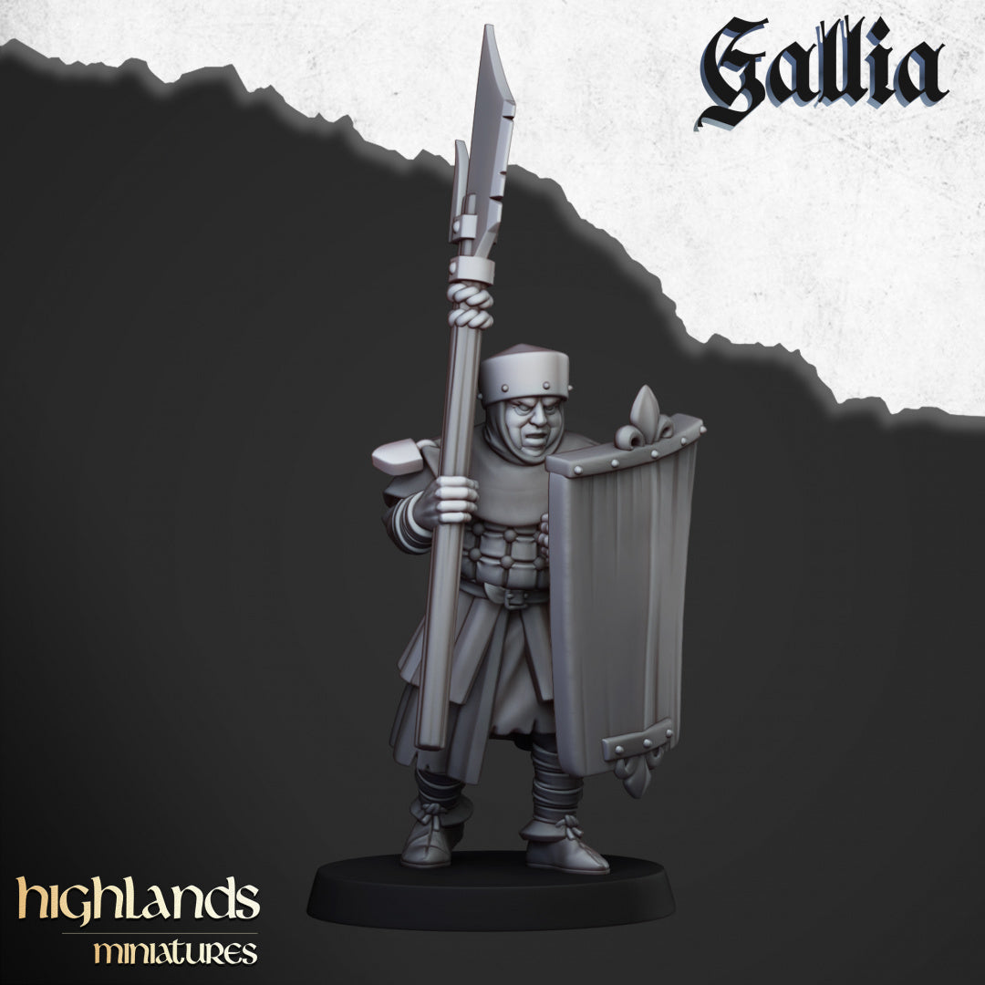 Gallia Men at Arms by Highlands Miniatures