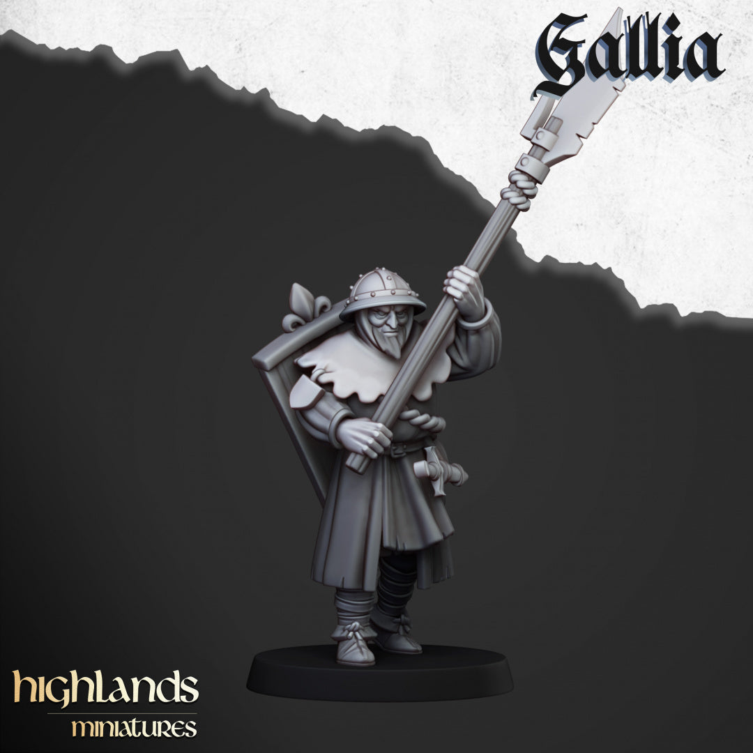 Gallia Men at Arms by Highlands Miniatures