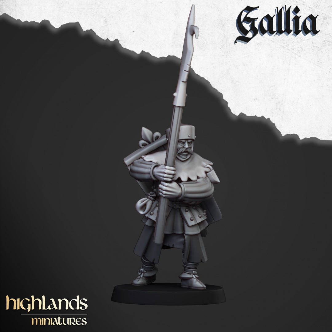 Gallia Men at Arms by Highlands Miniatures