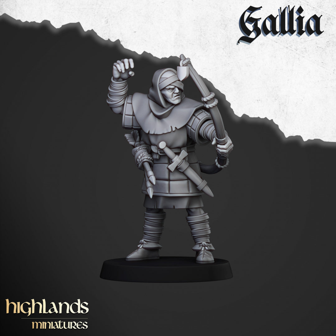 Gallia Archers by Highlands Miniatures