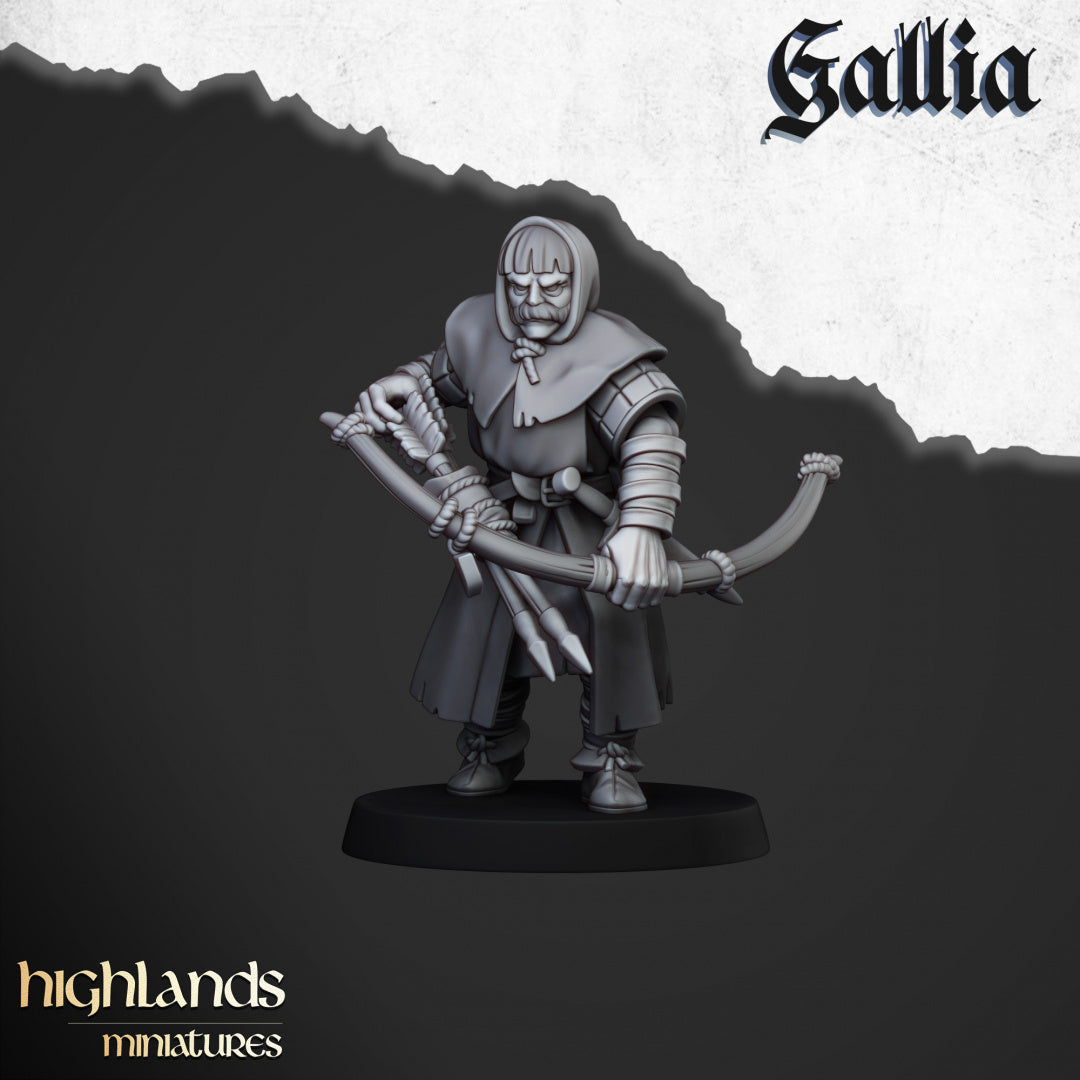 Gallia Archers by Highlands Miniatures