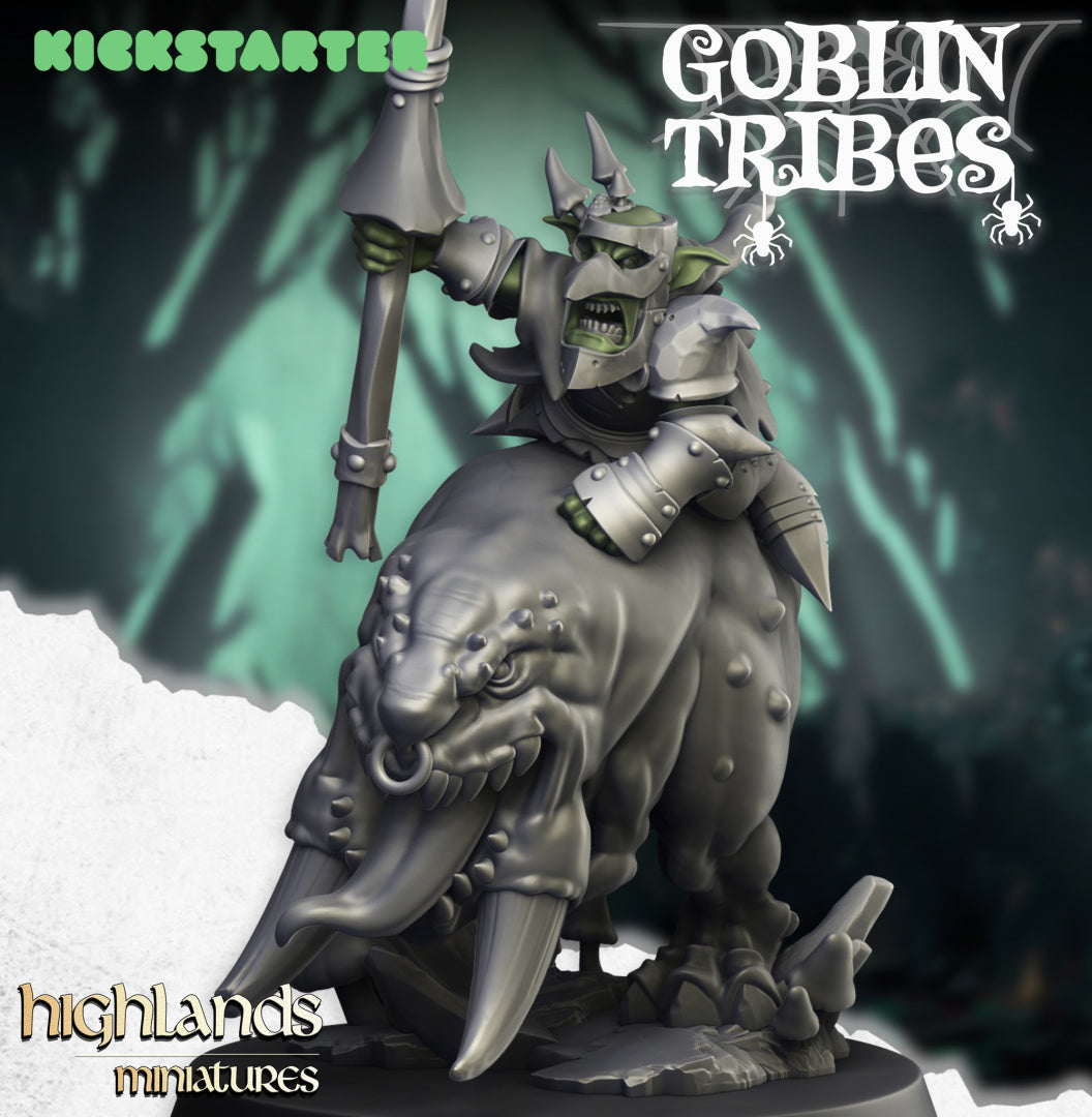 The Goblin Leader by Highlands Miniatures