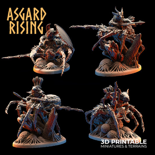 Goblin Riders on Spiders 2 by Asgard Rising