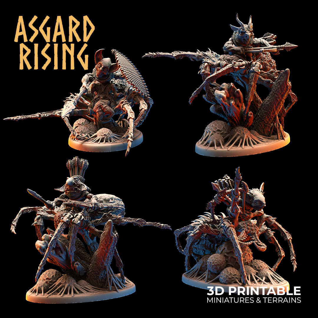 Goblin Riders on Spiders 2 by Asgard Rising – Studio Historia