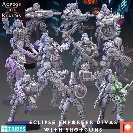 Eclipse Enforcers with Shotguns by Across the Realms