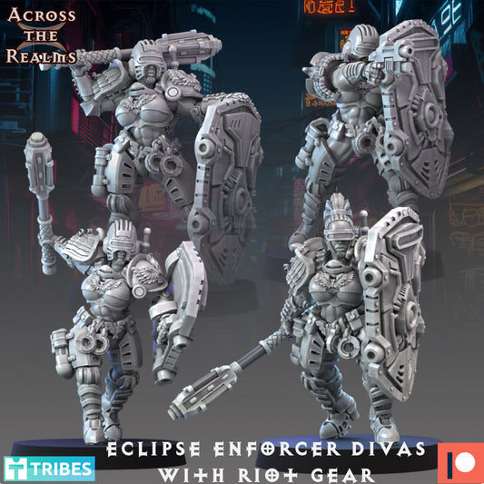 Eclipse Enforcers in Riot Gear by Across the Realms