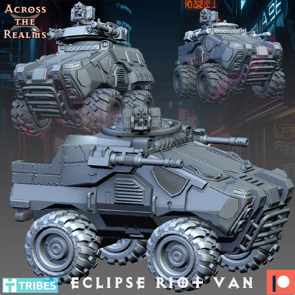 Eclipse Enforcers Riot Van by Across the Realms