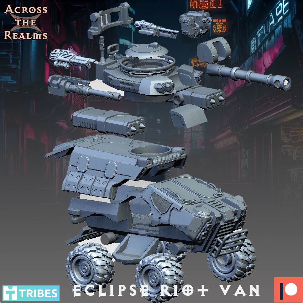 Eclipse Enforcers Riot Van by Across the Realms