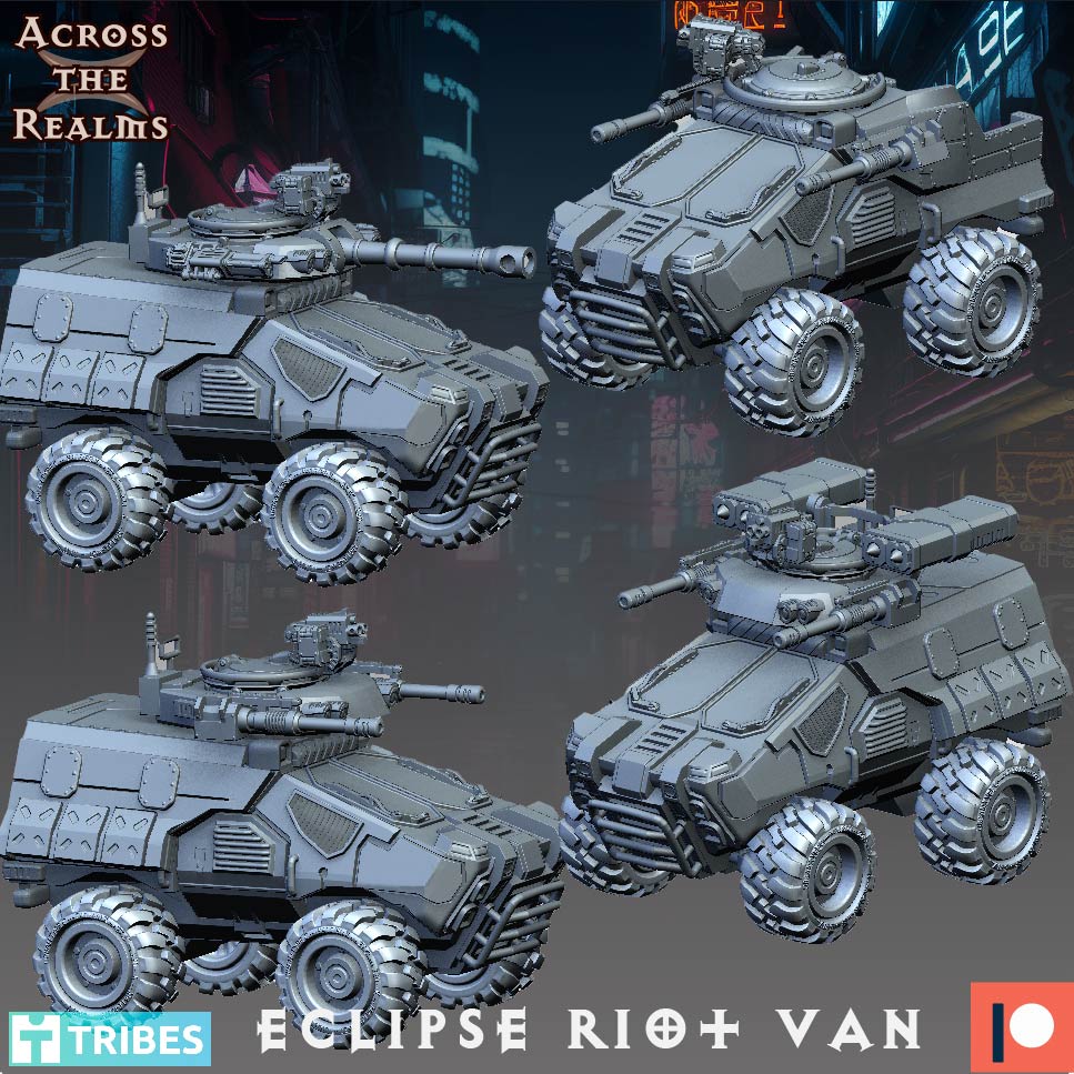 Eclipse Enforcers Riot Van by Across the Realms