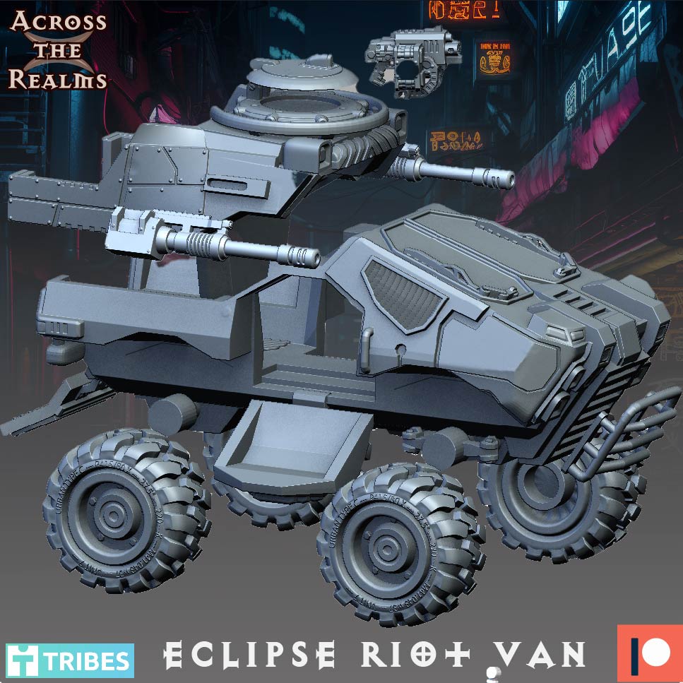 Eclipse Enforcers Riot Van by Across the Realms