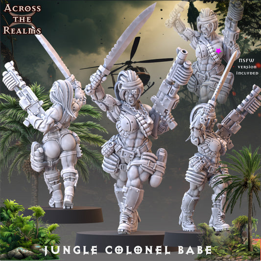 Jungle Babe Colonel (Pin Up Corps) by Across the Realms