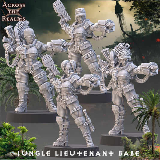Jungle Babe Lieutenant (Pin Up Corps) by Across the Realms
