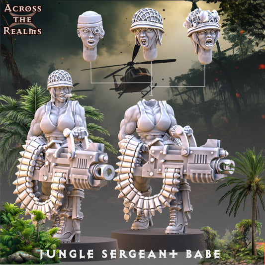 Jungle Babe Sergeant (Pin Up Corps) by Across the Realms