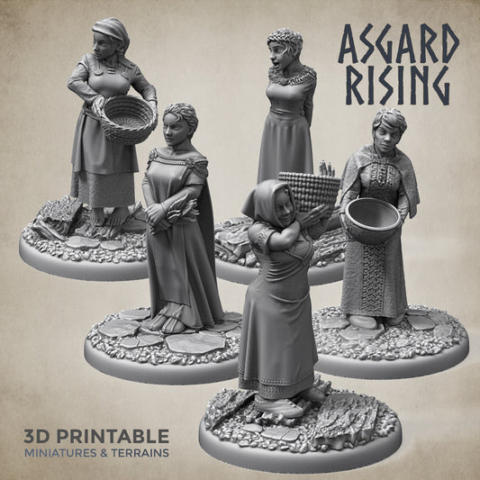Asgard Rising Female Viking Villagers 1