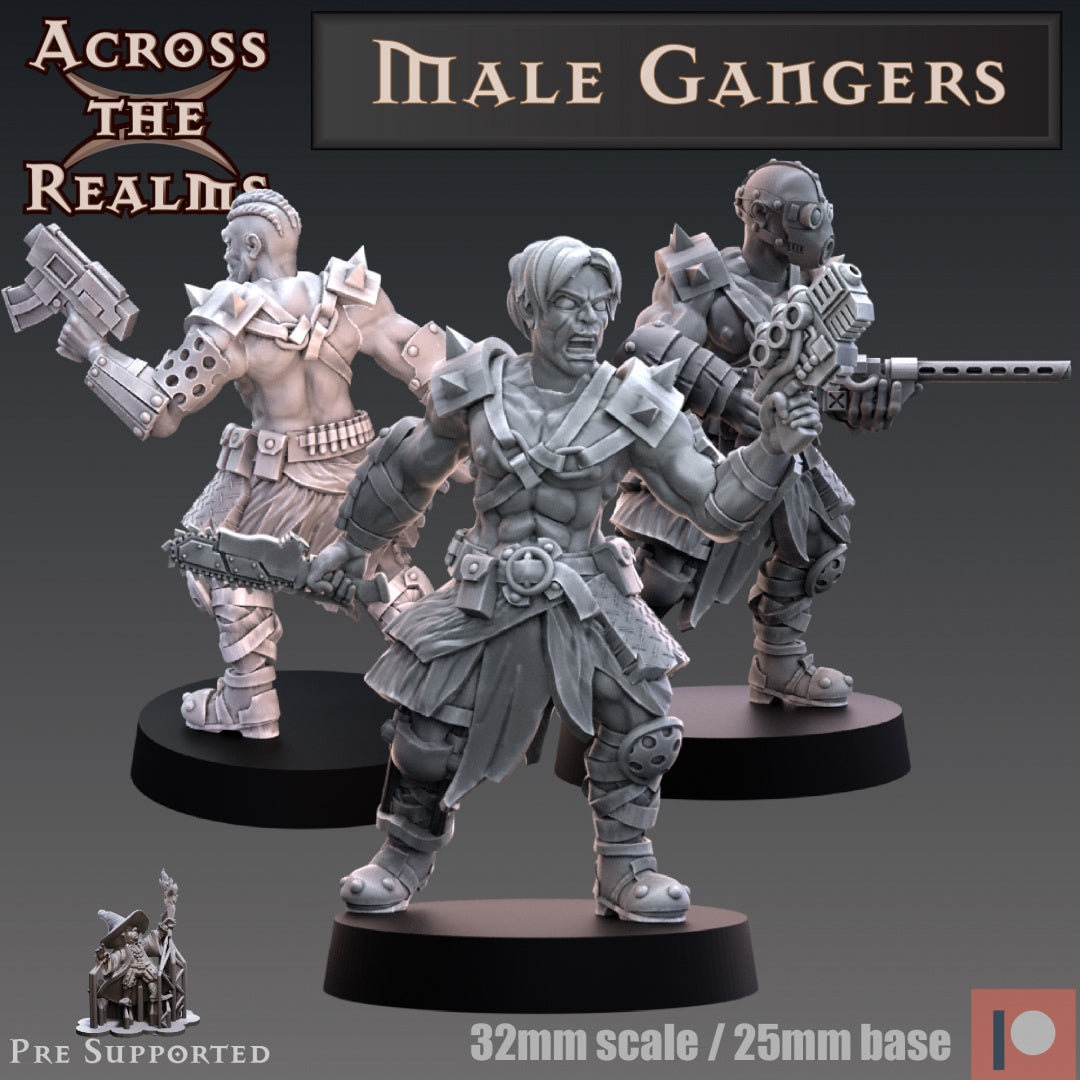 Male Gangers (Modular) by Across the Realms