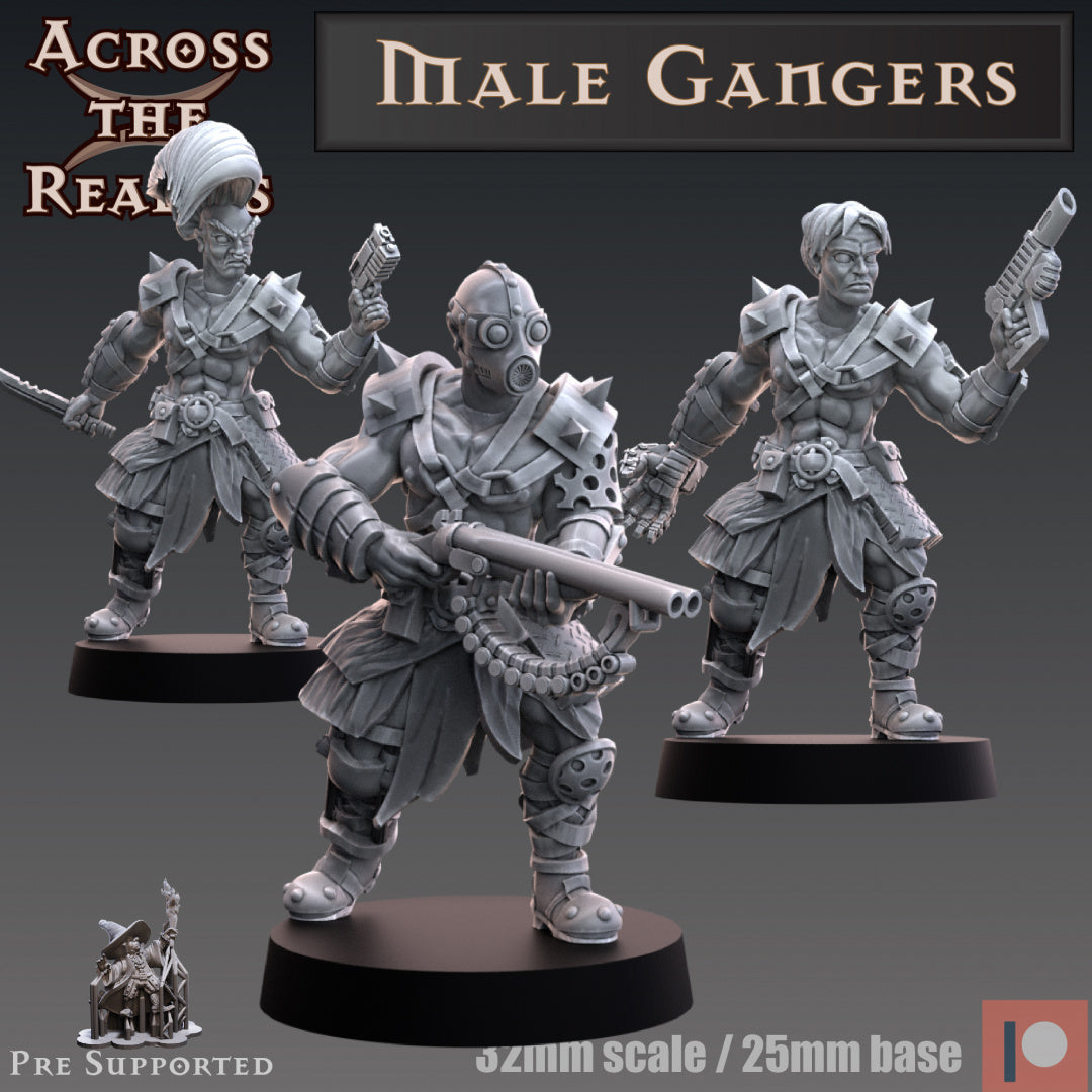 Male Gangers (Modular) by Across the Realms