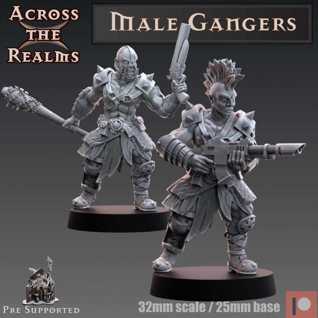 Male Gangers (Modular) by Across the Realms