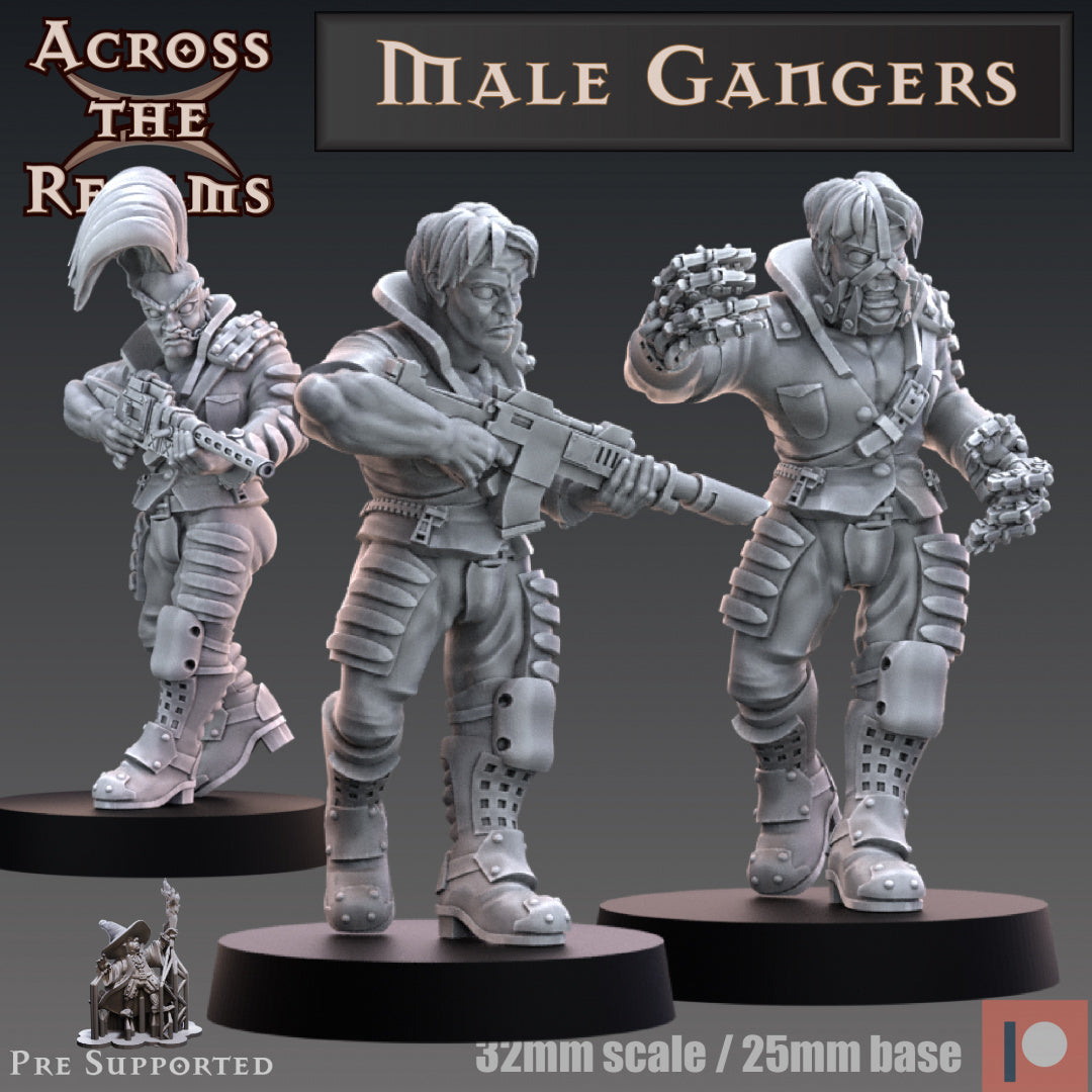 Male Gangers (Modular) by Across the Realms