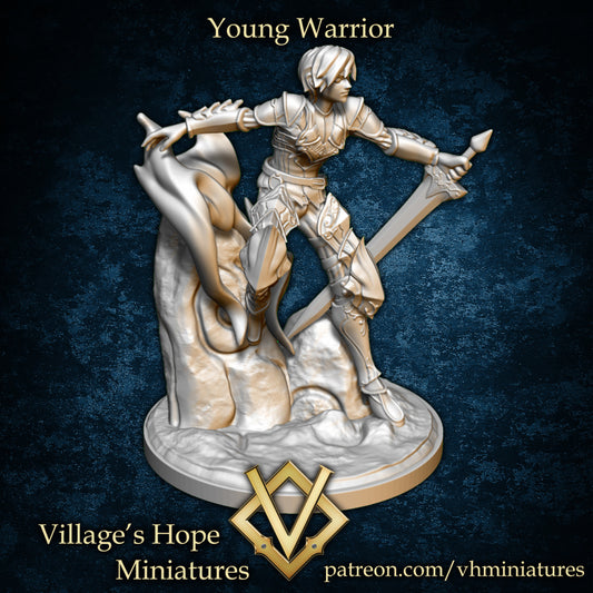 Young Warrior by Village's Hope Miniatures