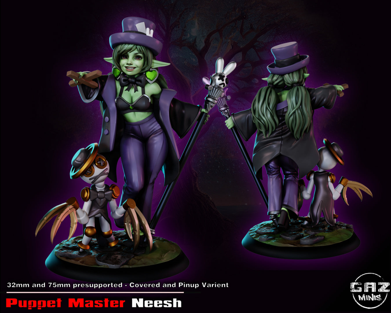 Puppet Master Neesh by Gaz Minis