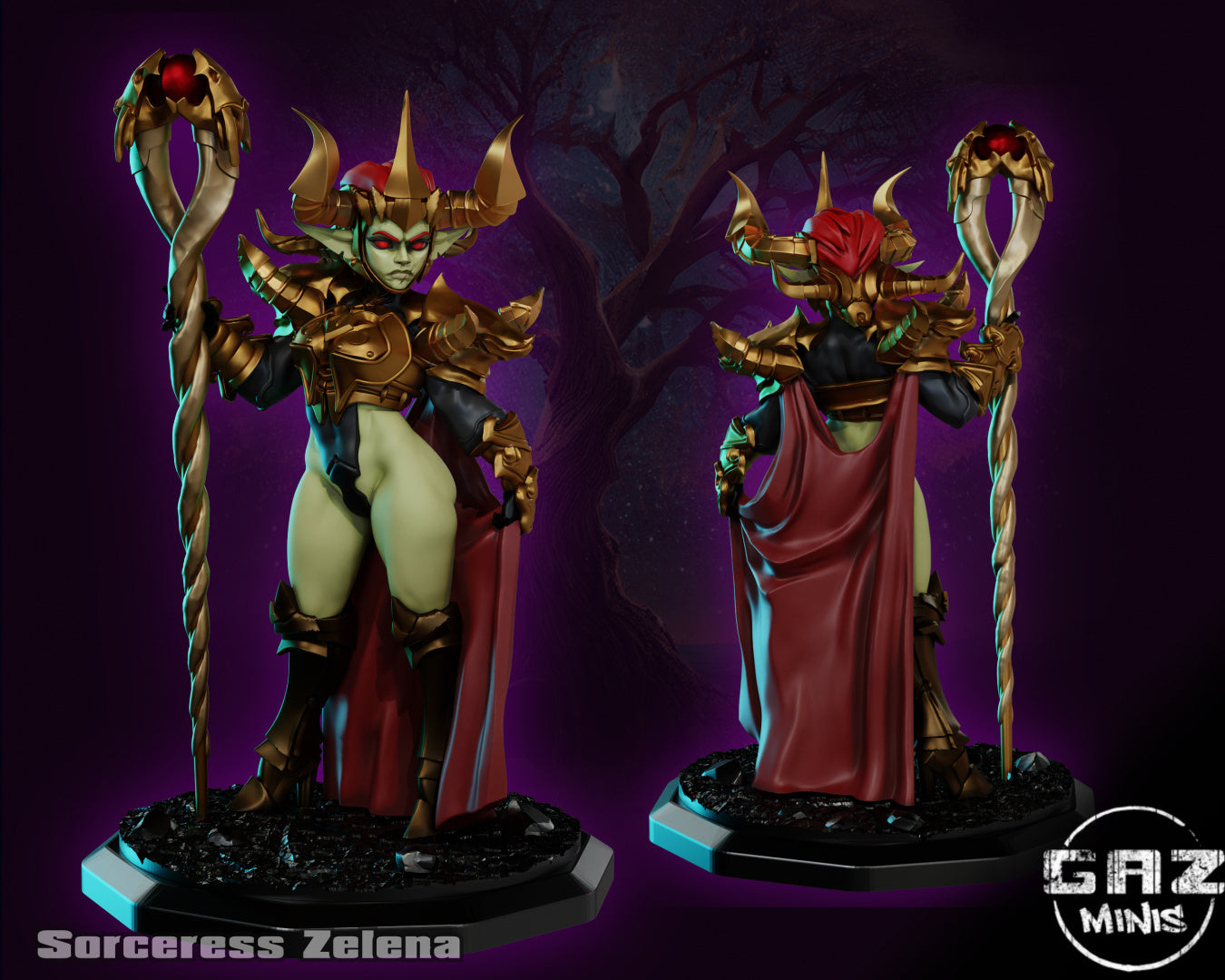 Sorceress Zelena by Gaz Minis