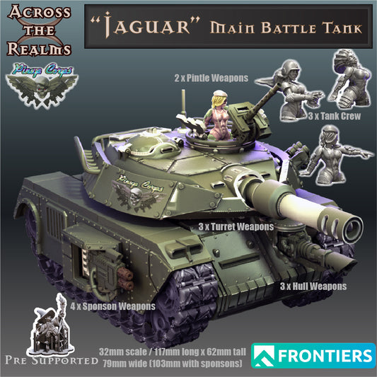 Jaguar Tank (Pin Up Corps) by Across the Realms