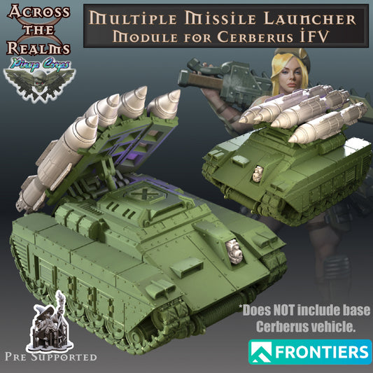 Multi Launcher Cerberus Infantry Fighting Vehicle (Pin Up Corps) by Across the Realms