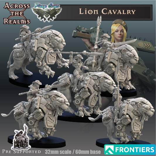 Lion Cavalry (Pin Up Corps) by Across the Realms
