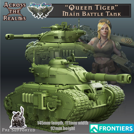 Queen Tiger Tank (Pin Up Corps) by Across the Realms