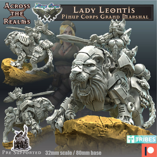 Lady Leontis, Grand Marshall (Pin Up Corps) by Across the Realms