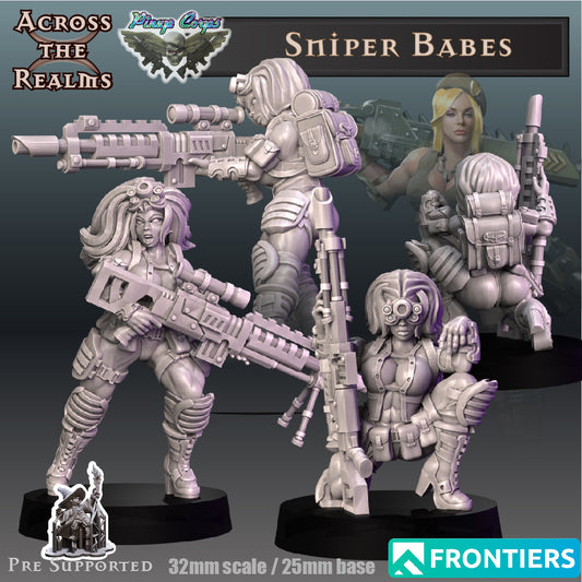 Sniper Babes (Pin Up Corps) by Across the Realms