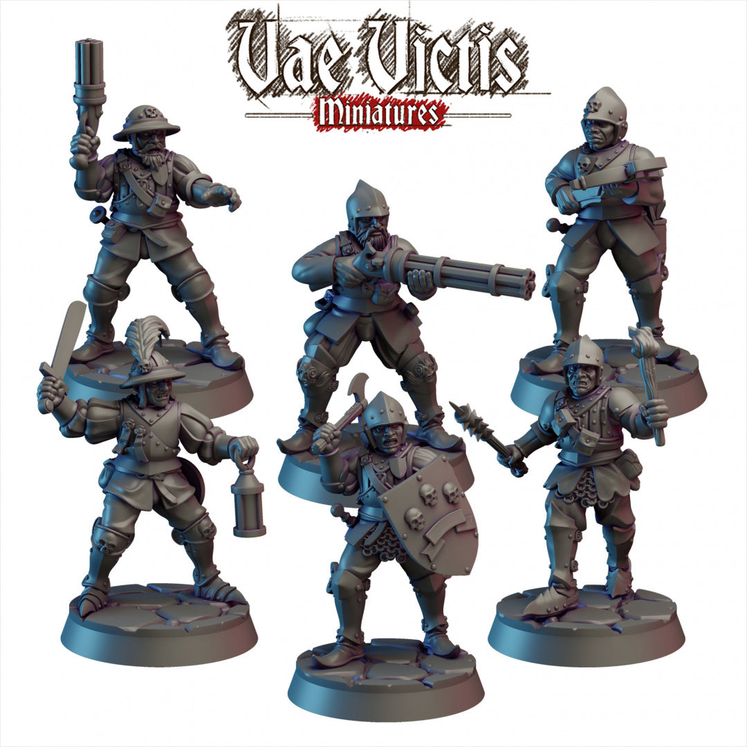 Human Militia Unit by Vae Victis Miniatures