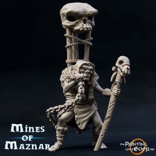 Goblin Beastmaster of the Mines of Maznar by The Printing Goes Ever On