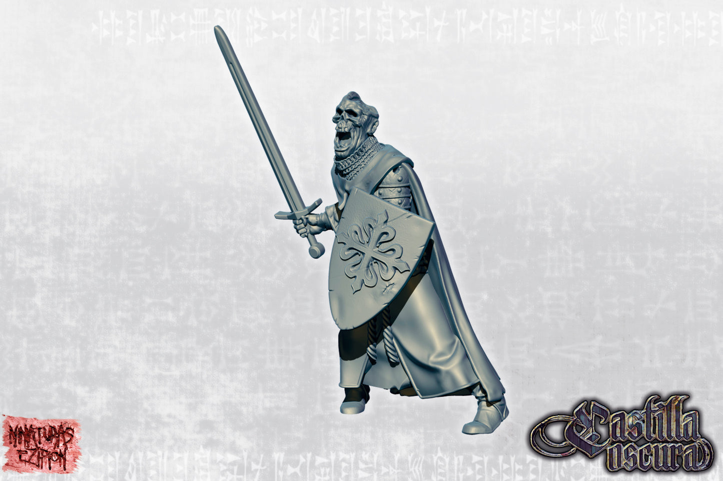 Revived Calatrava Knight on Foot by Ezipion Miniatures