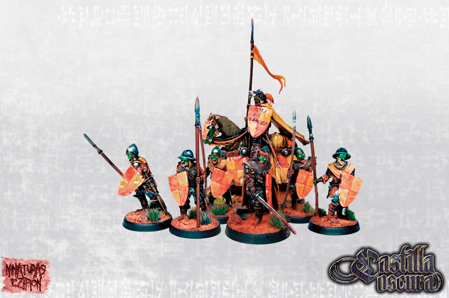 Revived Men of Najera Retinue by Ezipion miniatures