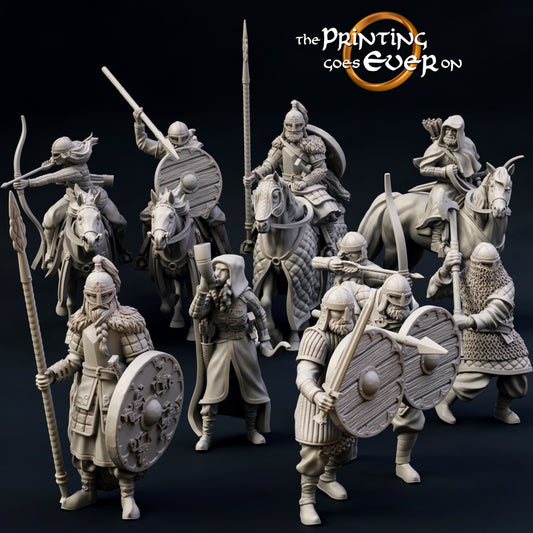 Ridermercia Warband by The Printing Goes Ever On