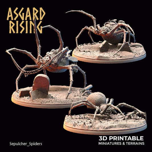Sepulcher Spiders by Asgard Rising