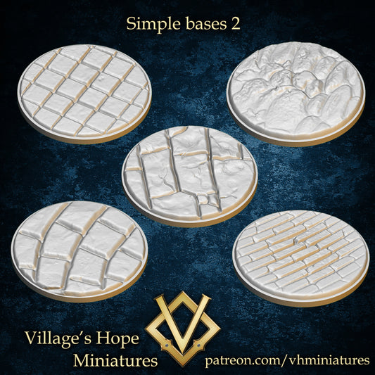 Various Bases 2 by Village's Hope Miniatures