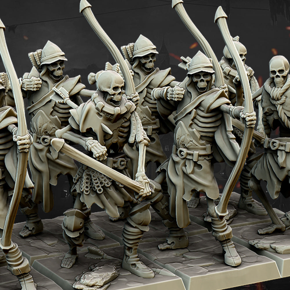 Undead Archers by Highlands Miniatures