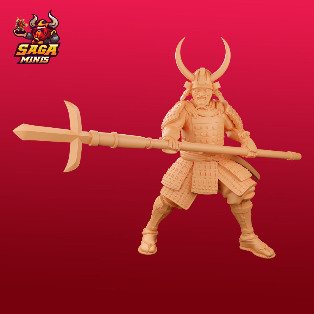 Samurai Spearmen by Saga Miniatures